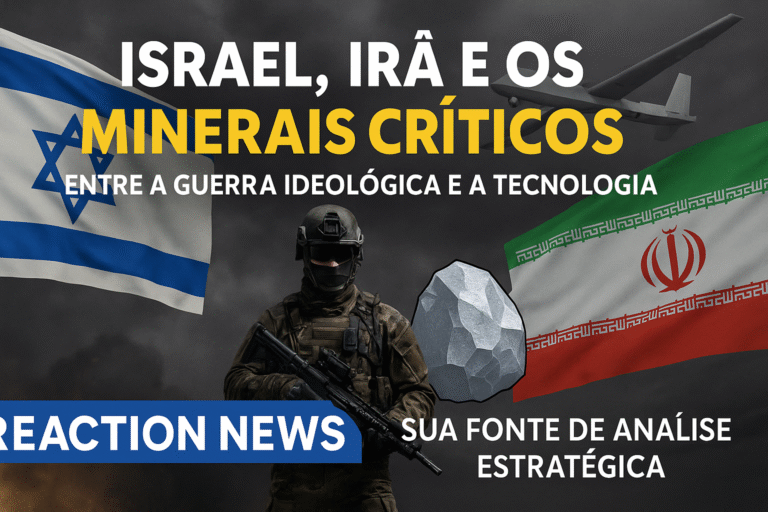 Israel, Irã e os Minerais Críticos: entre a guerra ideológica e a disputa por soberania tecnológica