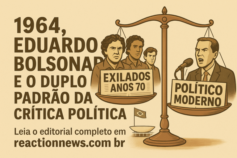 1964, Eduardo Bolsonaro e o duplo padrão da crítica política