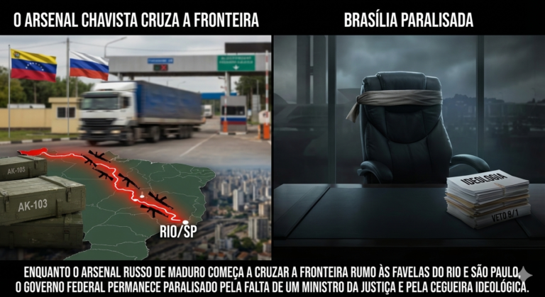 Rota dos Fuzis” foi aberta e Brasília continua sem comando