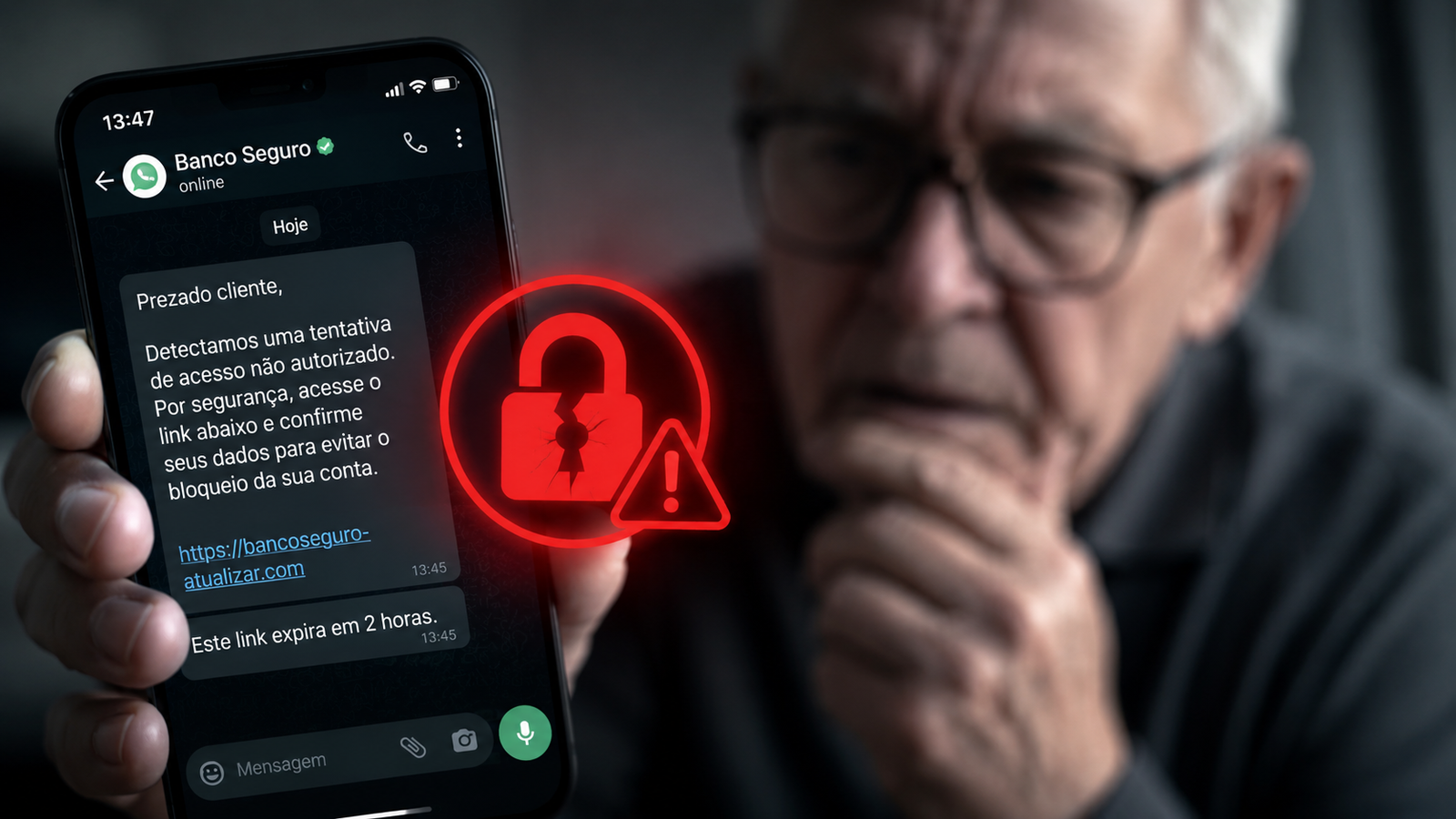 Golpe no WhatsApp usa marca do Santander para fraudar portabilidade de crédito