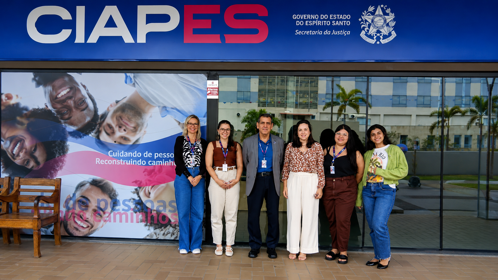 CIAPES Serra: SEJUS inaugura central de ressocialização e fecha parceria com Anhanguera para combater reincidência