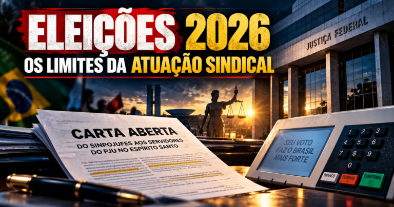Eleições 2026: os limites da atuação sindical — carta aberta do SINPOJUFES